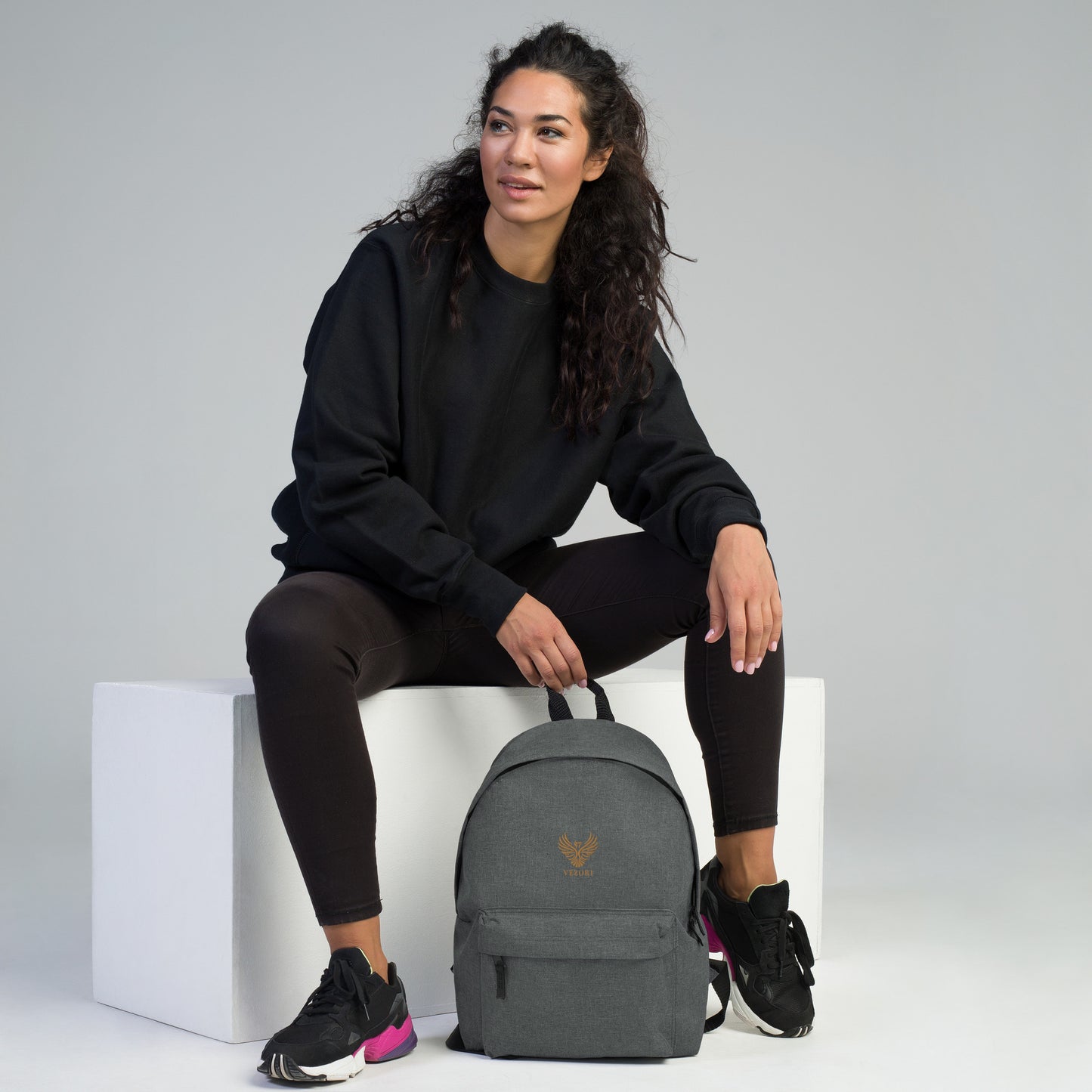 Bestickter Rucksack