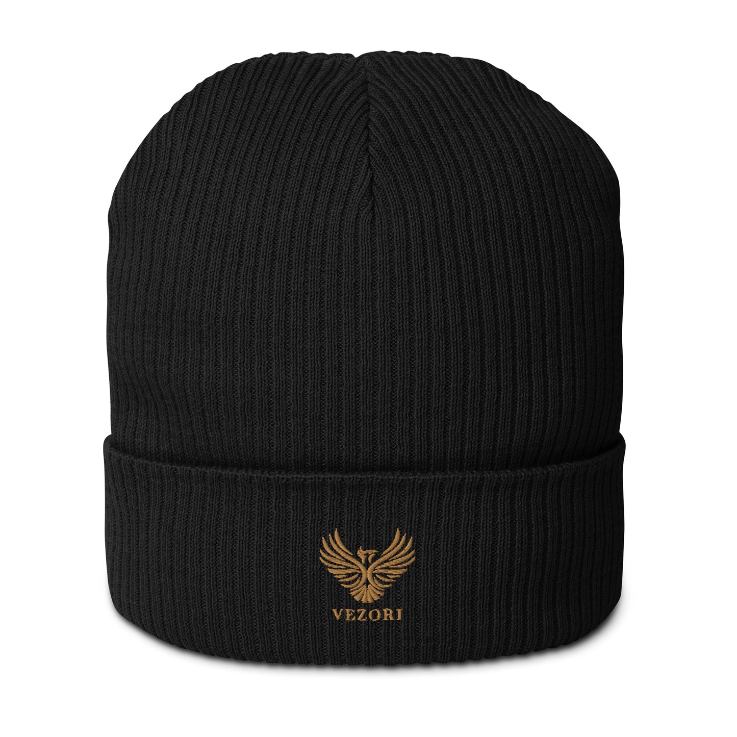 Gerippte Bio-Beanie