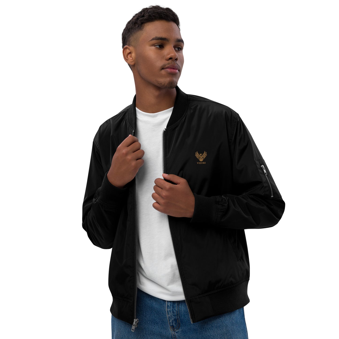 Premium Recycelte Bomberjacke