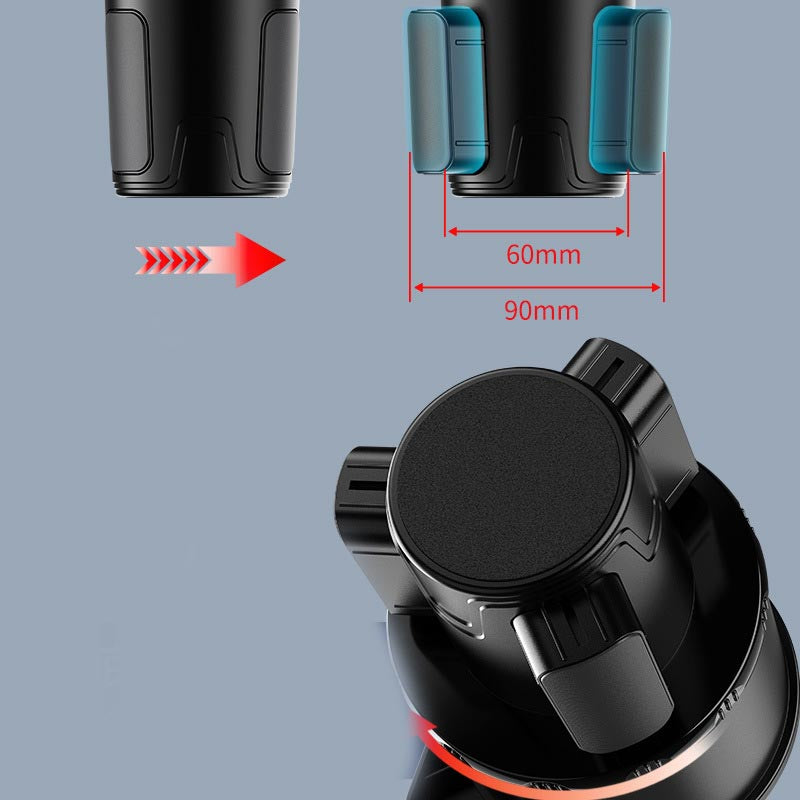 360 Grad Wasserbecher-Tablett Halter fürs Auto