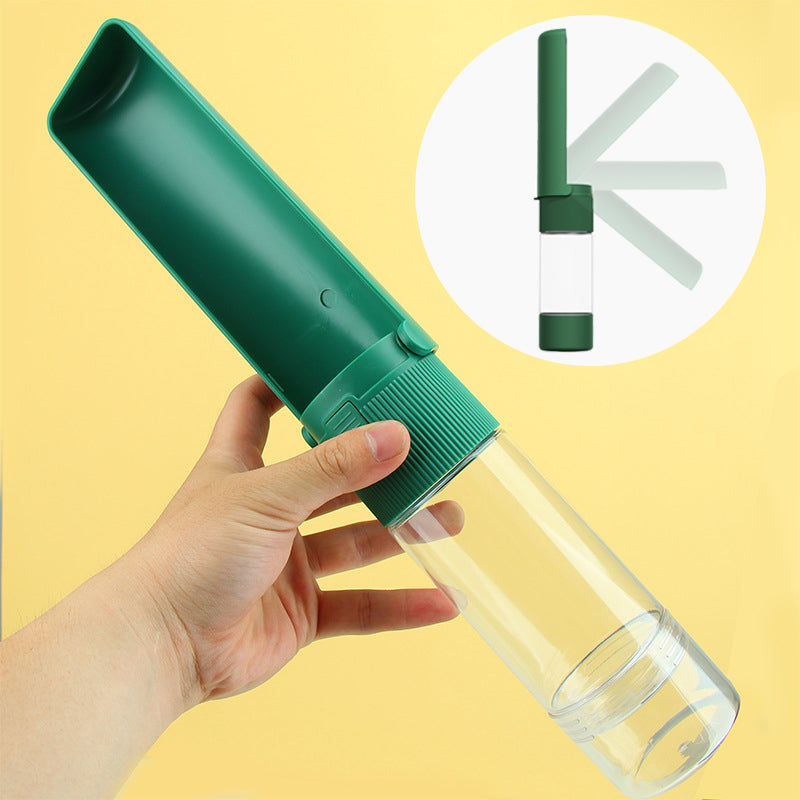 Transportierbare Wasserflasche für Hunde